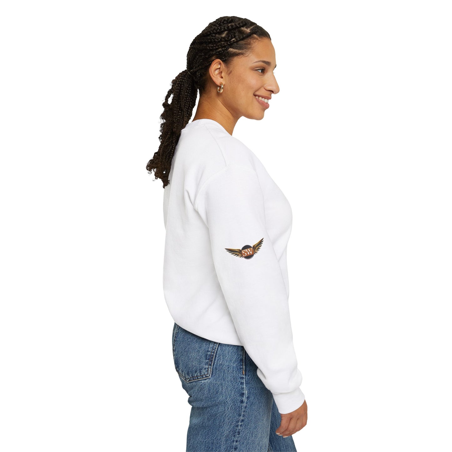 Swiftwear Retro Wings Sweatshirt - Stylish Comfort for Everyday Wear