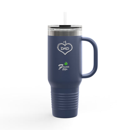 Fireside Gifts #1 Dad Custom Insulated Travel Gift Mug