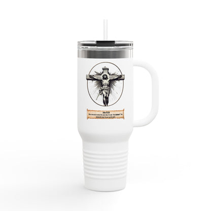 Fireside  Gifts "JOHN 19:30"  Insulated Travel Mug