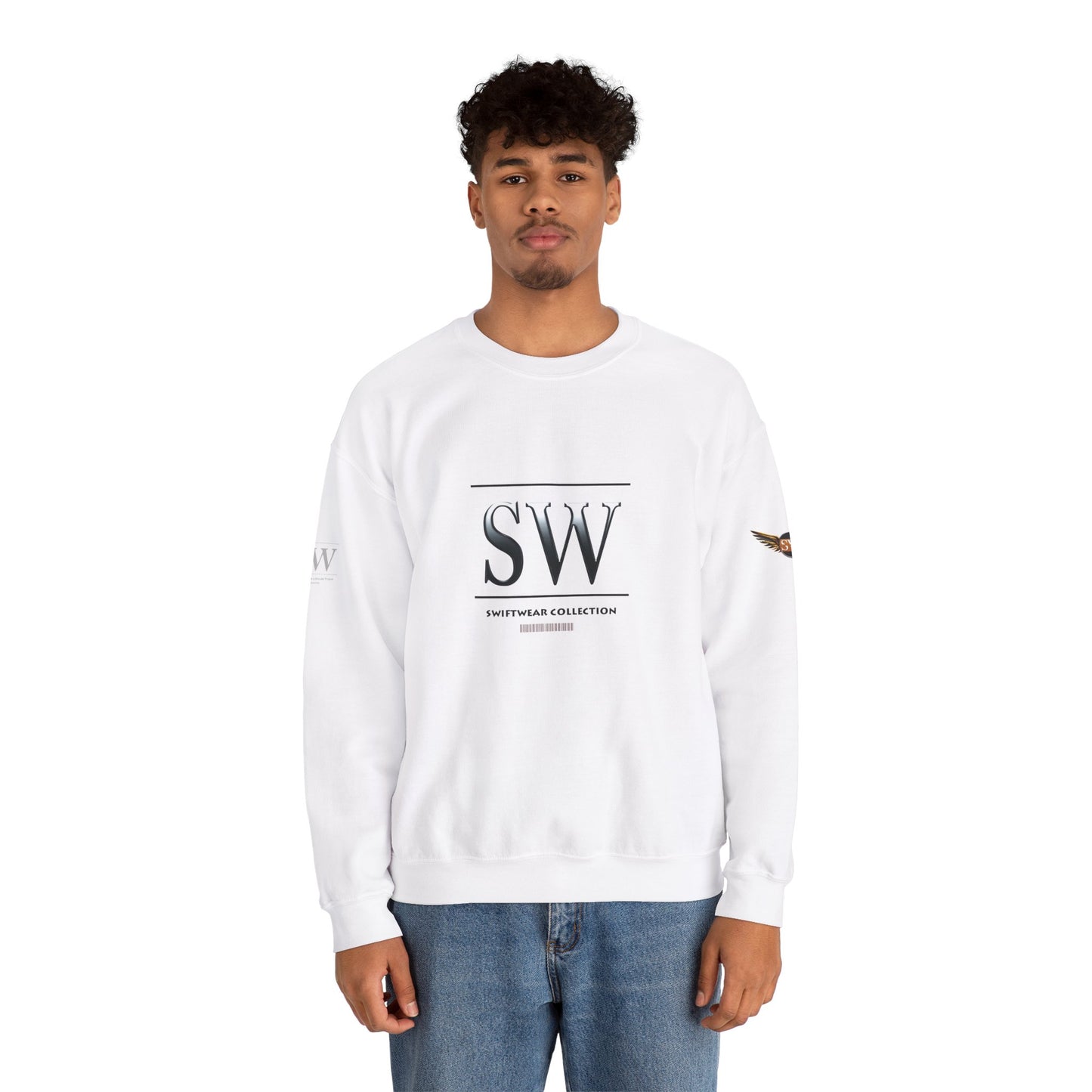 Swiftwear Retro B Wings Sweatshirt - Stylish Comfort for Everyday Wear