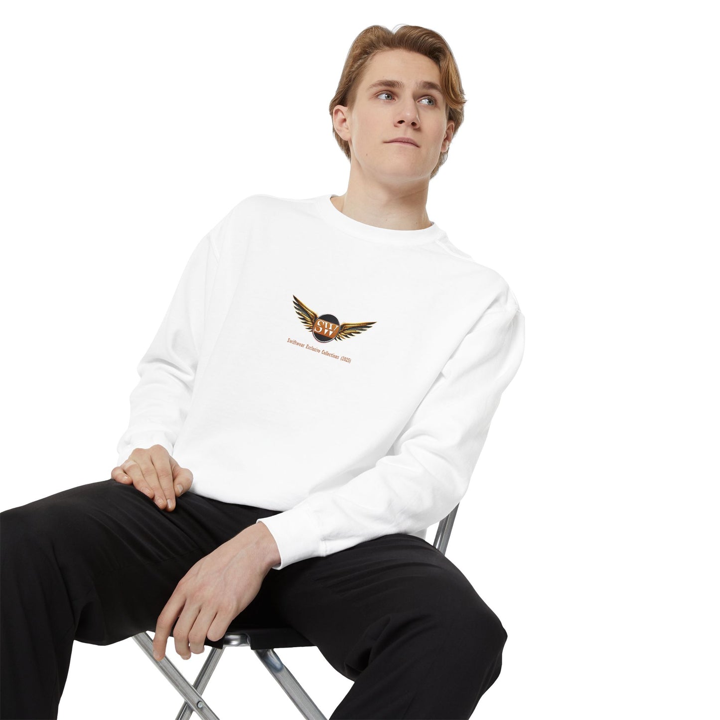 Swiftwear Garment Dyed Sweatshirt - Elevate Your Casual Wardrobe