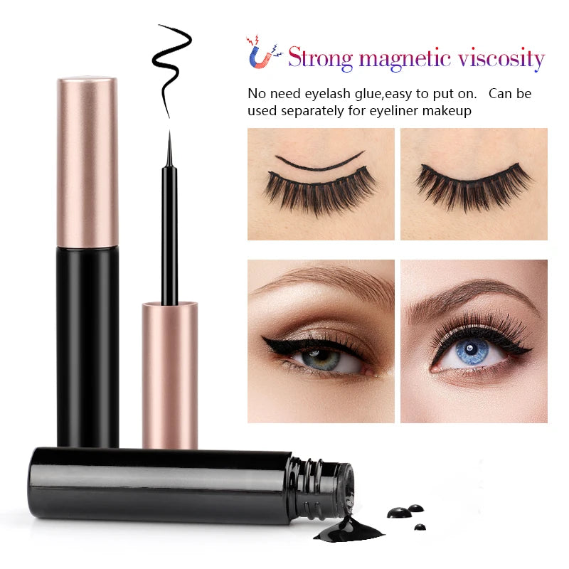 Magnetic Eyelashes Set  (2025 March)