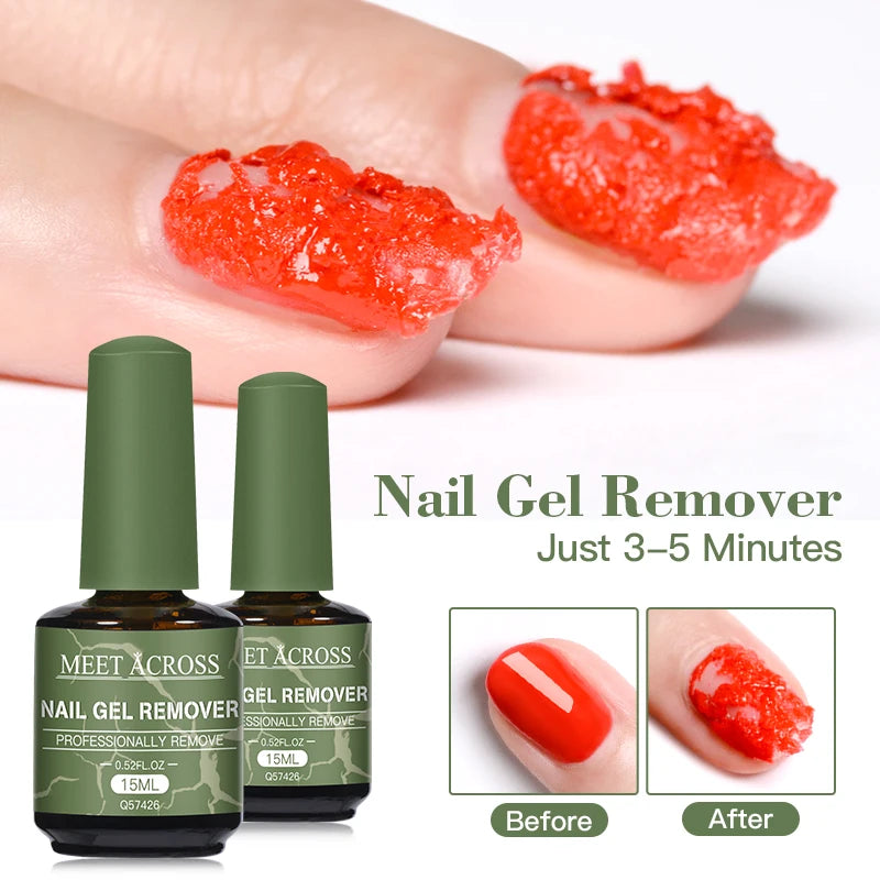 MEET ACROSS Magic Fast Nail Gel Polish Remover