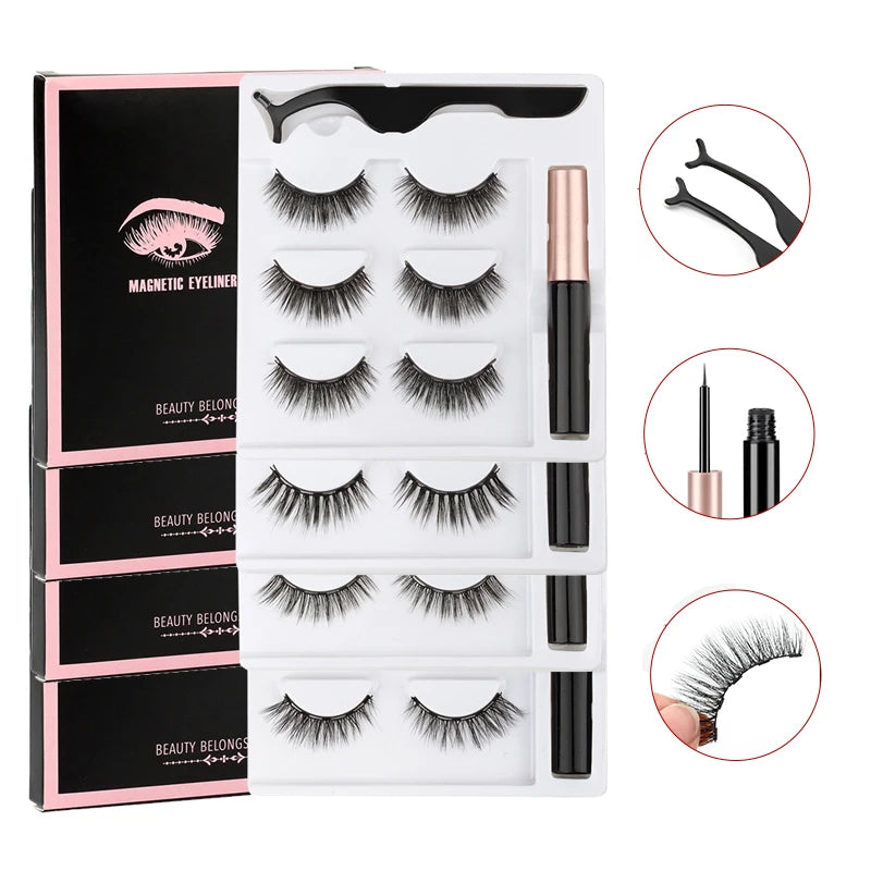 Magnetic Eyelashes Set  (2025 March)