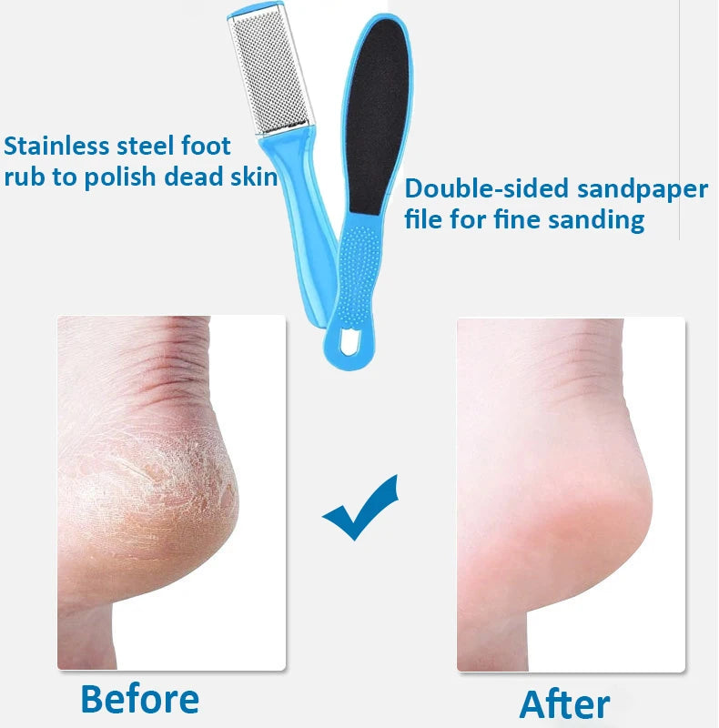 Stainless Steel Exfoliating Foot Care Tool