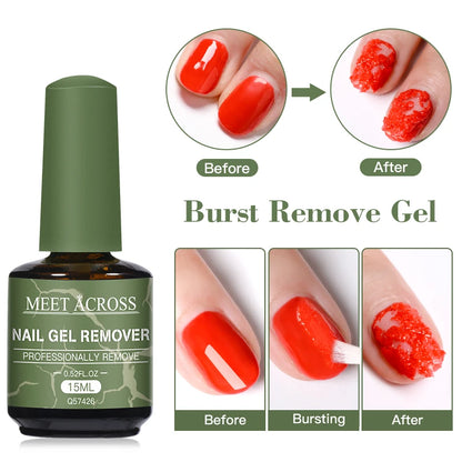 MEET ACROSS Magic Fast Nail Gel Polish Remover